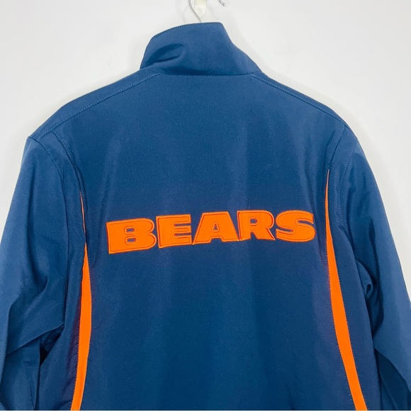 NFL Chicago Bears Navy Bomber Jacket Large - Picture 5 of 6